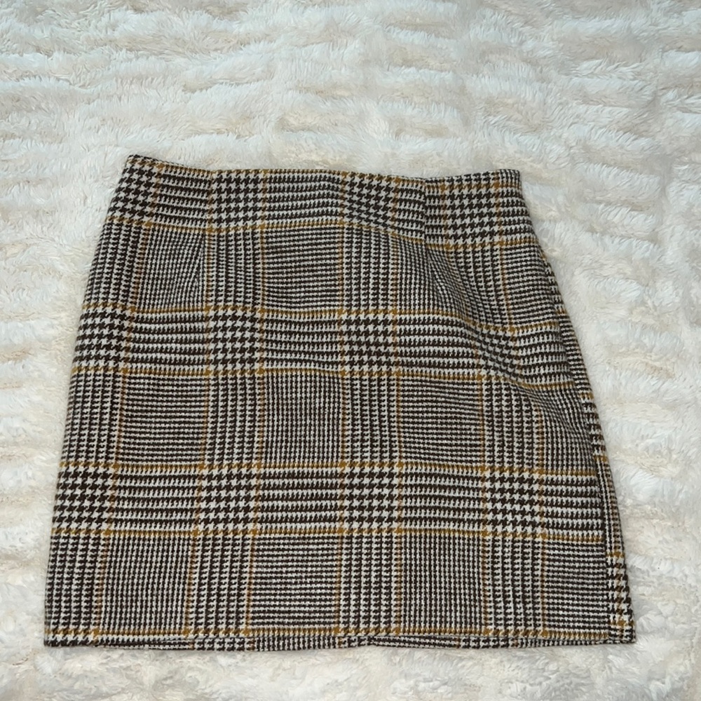 Forever 21 Plaid Skirt Size Extra Small